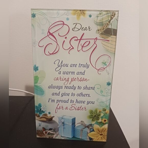 3 for $26  Dear Sister Plaque  - Picture 1 of 2